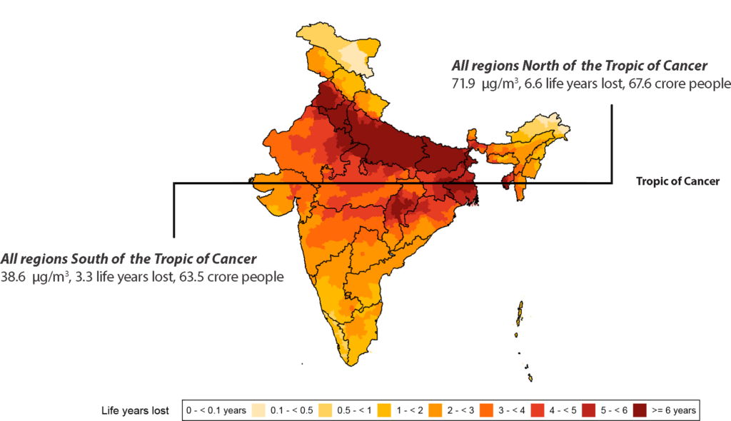 Top 5 Pollution Charts From India Aqli 4138